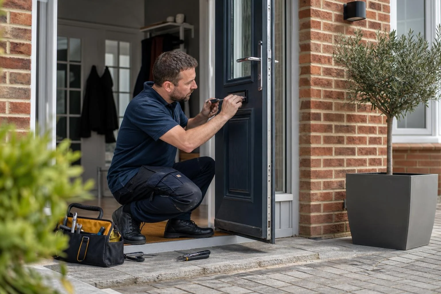 Locksmiths · Main banner · 01 — illustrative example