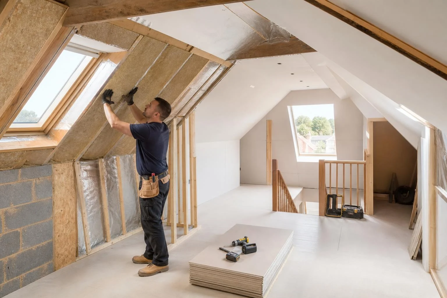 Loft Conversions · Main banner · 01 — illustrative example